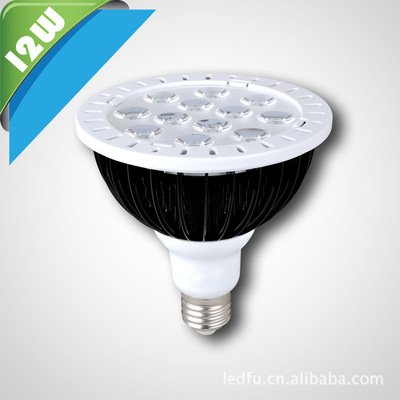 型號(hào)9w-PAR38銀色鰭片PAR38外殼 專業(yè)燈具配件詳解